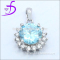 Design pendant silver 925 jewelry with cubic factory wholesale